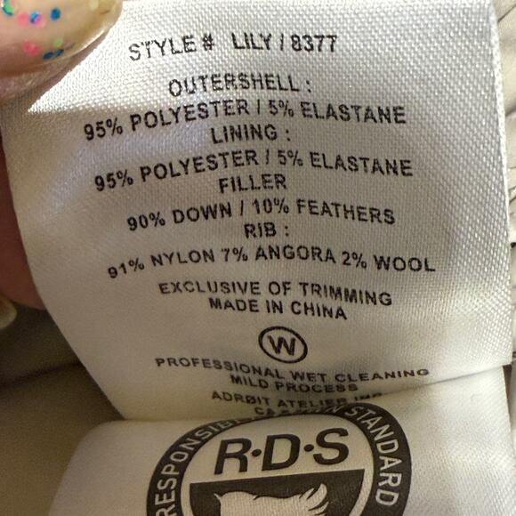 Adroit Atelier Noulie Lightweight Down Jacket Size 1 - Picture 9 of 15